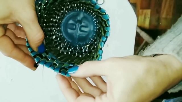 Сделал себе теперь просят  Плетение лентами из ПЛАСТИКОВЫХ БУТЫЛОК