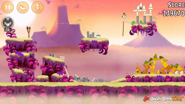 Angry Birds Jurassic Pork Level 36-6 Walkthrough 3 Star смотреть онлайн