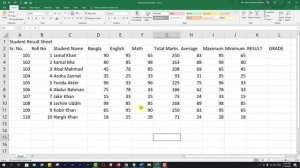 এক্সেল শিখুন | Excel Tutorial for Beginners Part- 8 | Complete Microsoft Excel Course in Bangla