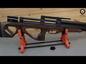 Пневматическая винтовка Kalibrgun Cricket Standart BullPup WSA (450 мм, 5.5 мм, Орех) видео обзор 4k
