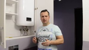 Подключение  водонагревателя к водопроводу и канализации.