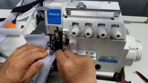 #оверлок Maqi  798D 4 24 4 х ниточный #швейная машина #overlock Сервопривод встроенный Маки