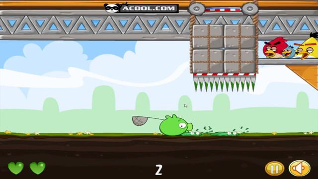 Crush Bad Piggies - 3 ANGRY BIRDS TRAP THE PIGGIES WALKTHROUGH! смотреть онлайн
