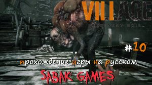 Resident Evil Village - прохождение хоррор #10 犬 доктор Моро