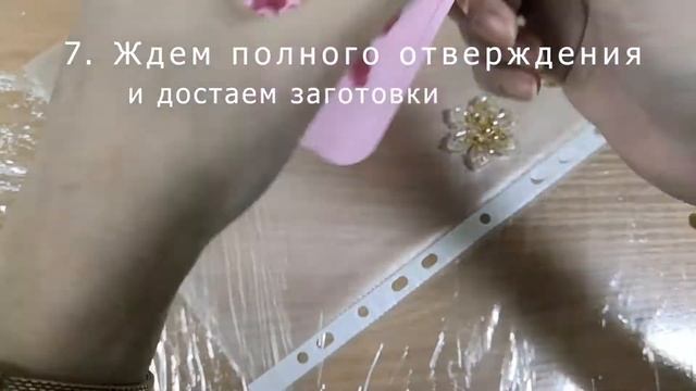 Краткая инструкция. Подвески из эпоксидной смолы.