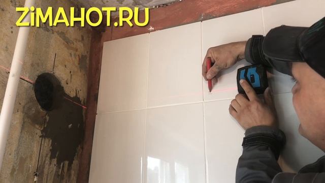 Как повесить настенный газовый котёл.