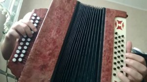 БАБА С КОСОЙ Щербаков  быстрый разбор на гармони