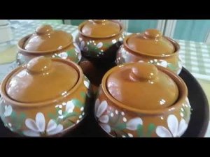 Посуда. Купила на заводе "Псковский гончар"