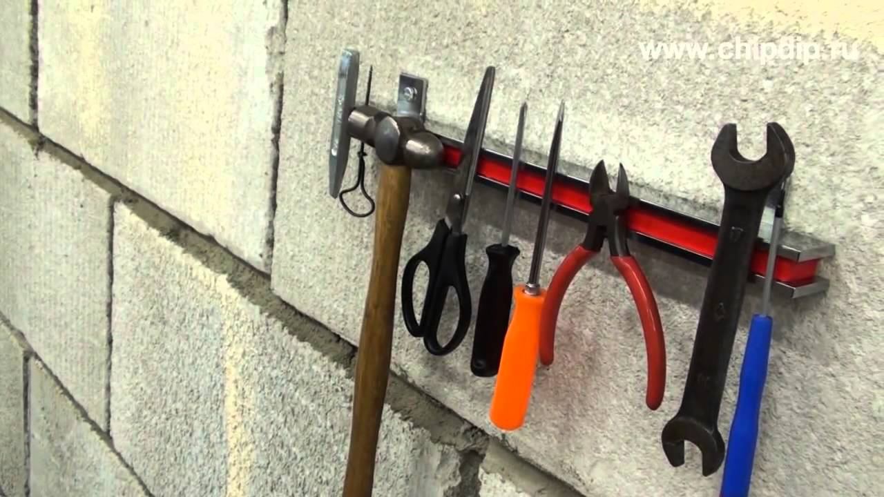 Магнитные полки для инструментов