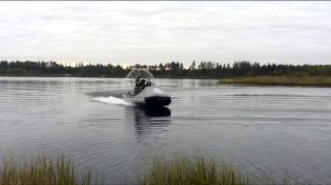 Обзор аэролодки 3,50 с 18л.с (Видео со старого канала)