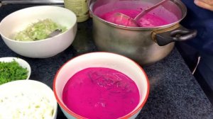 ХОЛОДНЫЙ БОРЩ - ЛИТОВСКИЙ БОРЩ. СЫТНО И ВКУСНО.