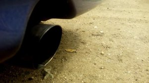 Звук выхлопа двигателя 6А13