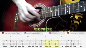 Arilena Ara – Nentori (fingerstyle guitar cover with tabs and karaoke)