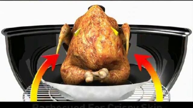 Ростер для приготовления птицы Weber 6408