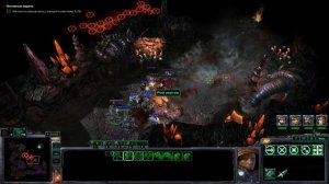 Star Craft 2 WoL Чрево Чудовища(одним махом)