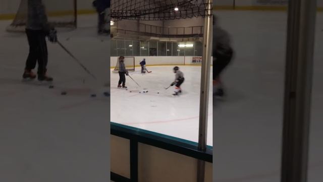 Tiny Goalie 7 years old. Still at it! смотреть онлайн