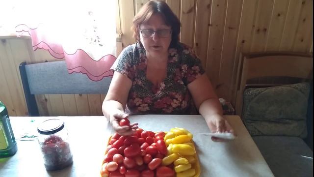 Томат Джек пот и Банановые ноги. Урожайные. Вяленные томаты. смотреть онлайн