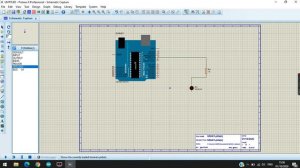 Simulasi LED Blink Pada Proteus | M. Fikri Azhari_09030581822025_TK