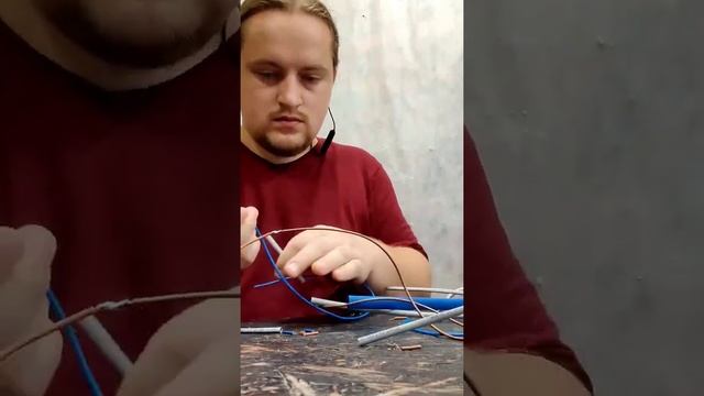 Наращиваем провода для светильников. смотреть онлайн