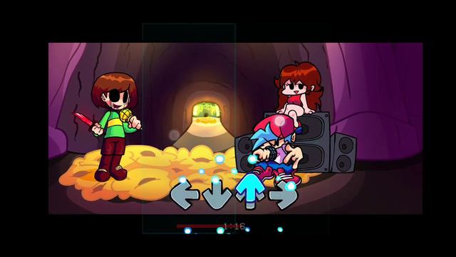 Friday Night Funkin' Vs Chara - Slot's Take (mod/hard) full week Android Port смотреть онлайн