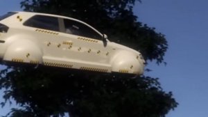 Невероятный НЛО похожий на Летающую Машину