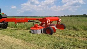 UNIA Alka 1 XL 3.2 Z  косилка прицепная  дисковая с плющением и укладкой в валок