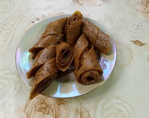 Пастила из киви и яблок в сушилке kitfort.