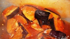 Баклажаны в кисло-сладком соусе