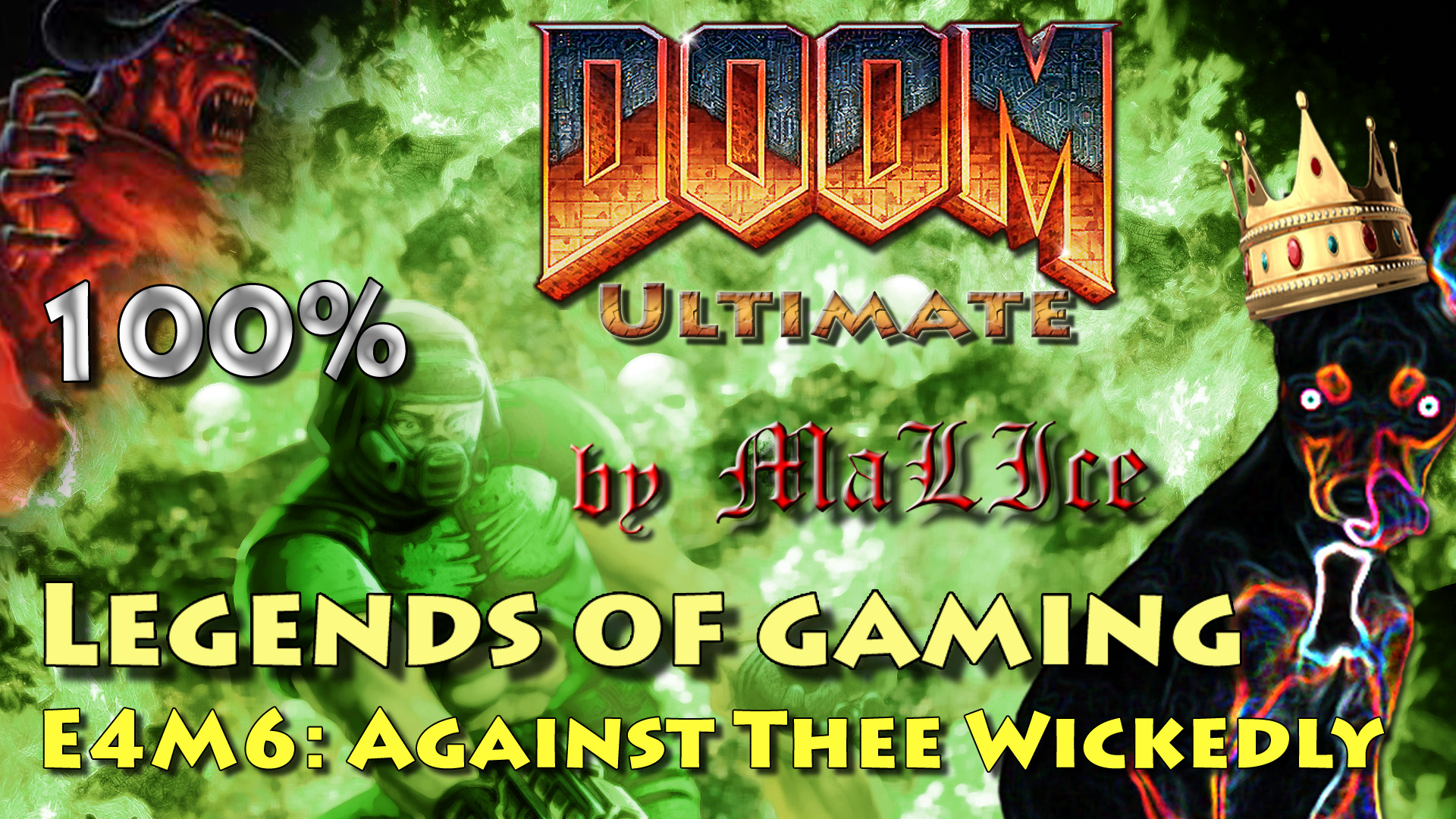 Doom Ultimate (100%) - E4M6: Against Thee Wickedly
