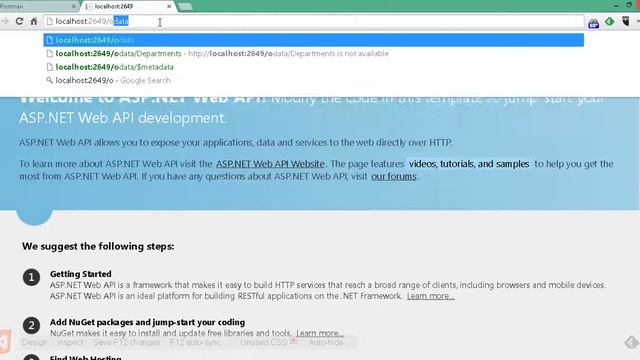 WebAPI OData 10 min video introduction Visual Studio 2013 смотреть онлайн