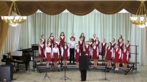 Муз. Е. Мартынова, ст. А, Дементьева, перел. для хора Т. Обцешко "У Есенина день рождения"