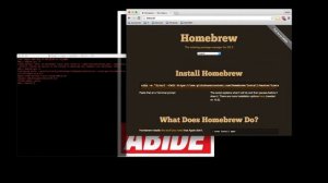 Installing Homebrew on OSX 2 minutes for CLI Happy Fun Times