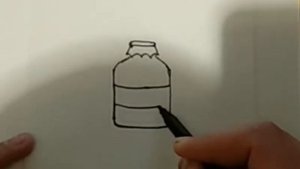 Как нарисовать банку меда по приколу, ну очень простой рисунок)