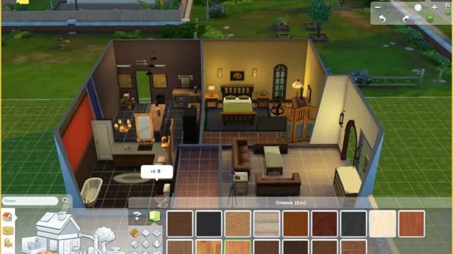 Строительство уютного домика в SIMS 4 смотреть онлайн