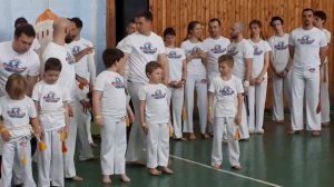 ABADA - CAPOEIRA. Батизаду в Москве 2018 год. Получение Димой второго пояса!!!