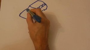 Как нарисовать машинку. Рисуем машинку. How to draw a car.