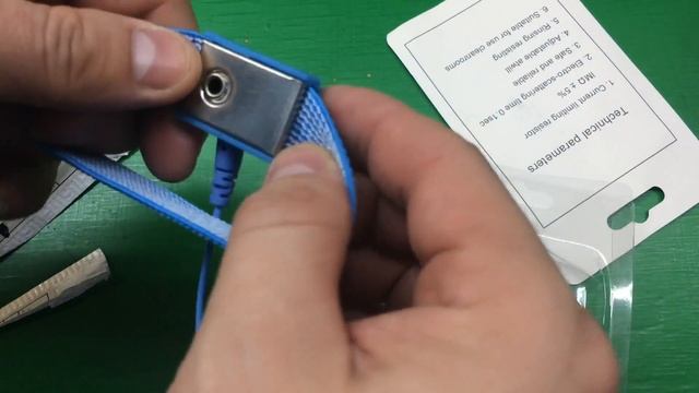 Anti Static ESD Wrist Strap Discharge Band Antistatic Bracelet Grounding смотреть онлайн
