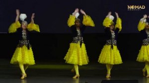 Казахский танец «Көңілді бикештер» — Образцовый ансамбль танца «Бозторғай» Nomad awards/Номад эворд