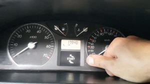 Oil service light reset indicator Renault Laguna 2 (Как да занулим сервиза на Рено Лагуна 2)