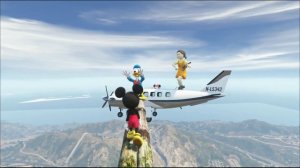 GTA 5 Mickey Mouse vs Minnie Mouse Water Ragdolls & Fails Ep.22 [Euphoria Physics]