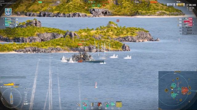 Cruiser Stalingrad: Exciting ranked battle - World of Warships смотреть онлайн