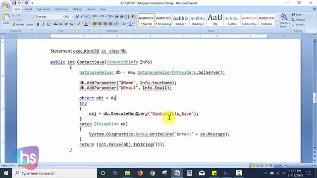 C# SQL Database Connection | How to Connect and Use Local Database ( sql server ) using C#