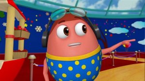 Kids Learn the Color Red in a Ball Pit with Surprise Eggs - ChuChu TV Toddler Videos for Babies