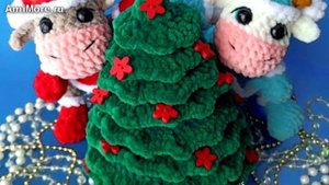 Амигуруми: схема Ёлочка. Игрушки вязаные крючком - Free crochet patterns.