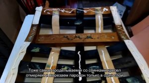 Перетяжка  кресел из СССР.
