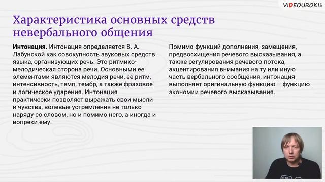 Невербальные средства коммуникации в процессе обучения смотреть онлайн