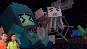 МАМА ДЛИННЫЕ РУКИ в МАЙНКРАФТ! ЗАКУЛИСЬЕ ПОППИ ПЛЕЙТАЙМ! Monster School MINECRAFT ЧЕЛЛЕНДЖ Валеришк
