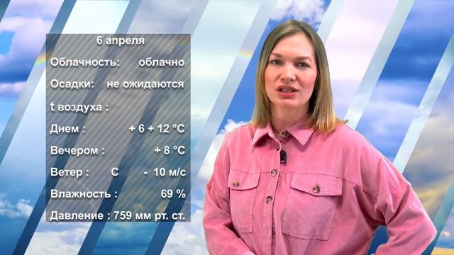 ПОГОДА НА ЗАВТРА. 05.04.2023 смотреть онлайн