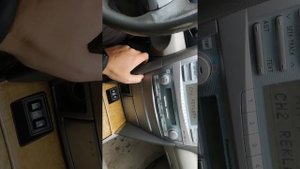 Замена лампочки подсветки АКПП Tayota Camry 2006-2011