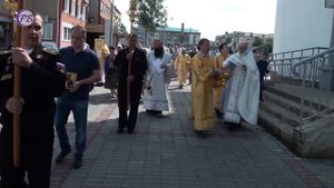 Освящение храма святого праведного воина Феодора Санаксарского (Ушакова) в Советской Гавани